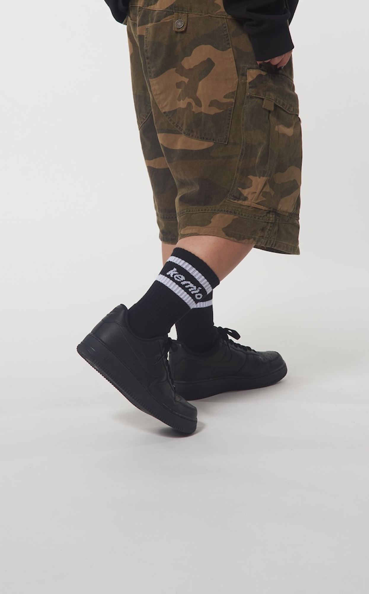 LOGO SOCKS BLACK