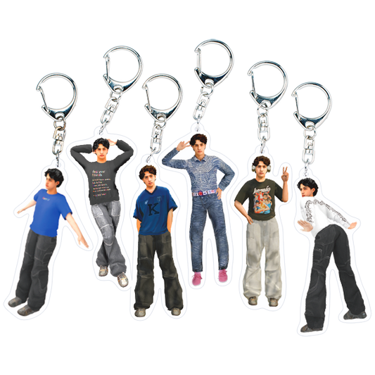 kemio CG ACRYLIC KEYCHAIN COMPLETE SET