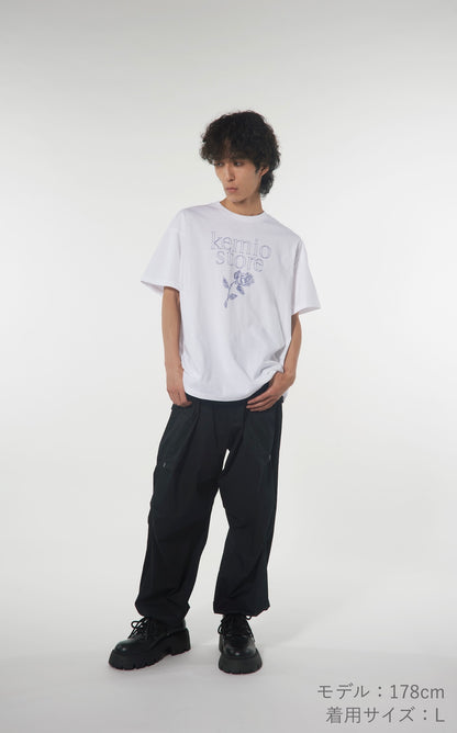 ASCII ROSE T-SHIRT WHITE