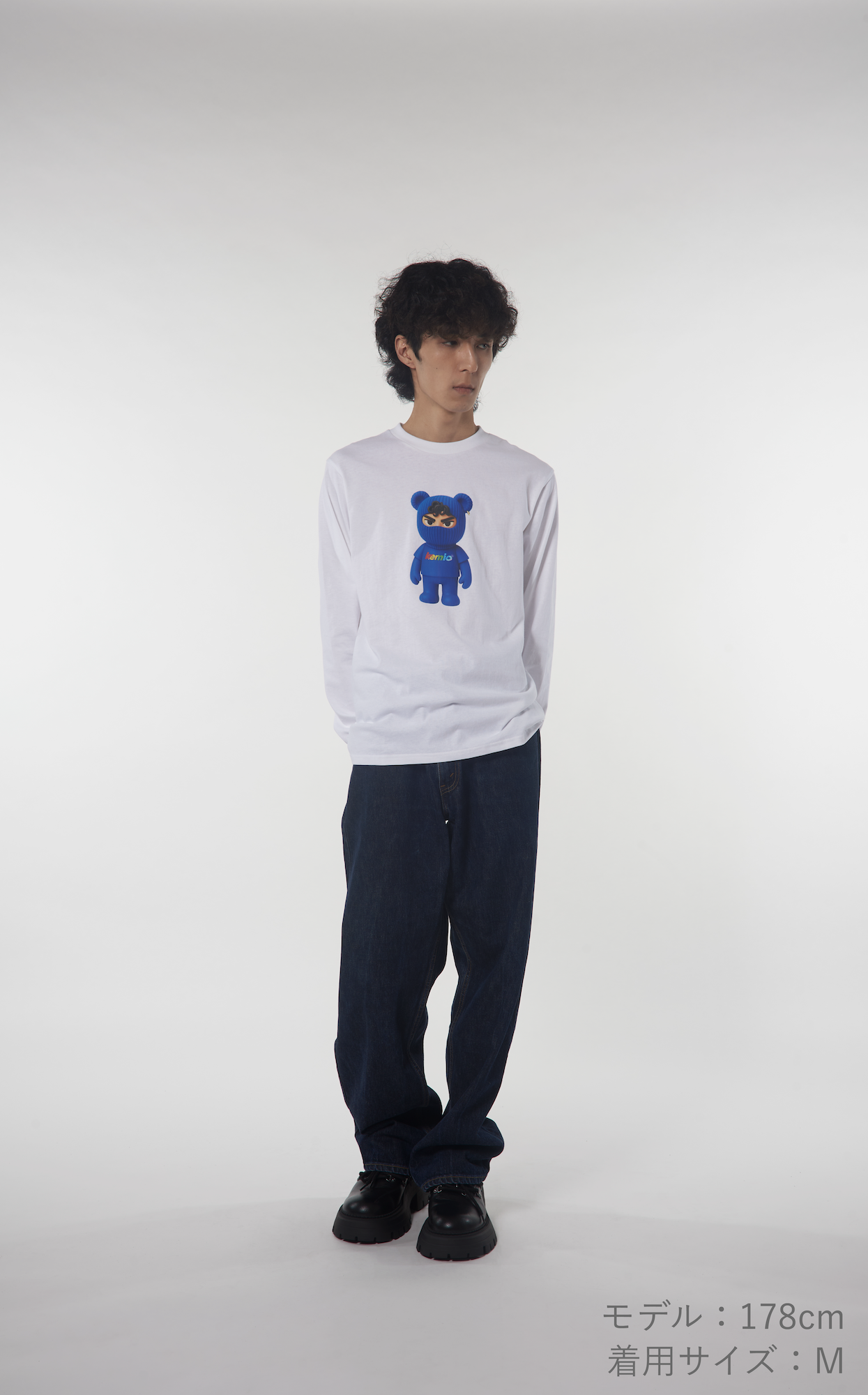 CLAY kemio LONG T-SHIRT BLACK