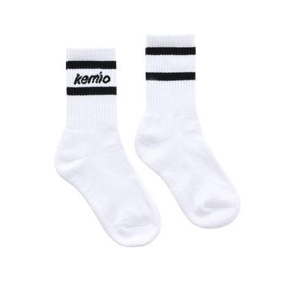 LOGO SOCKS WHITE