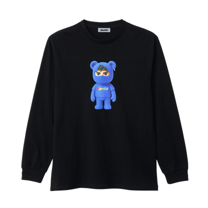 CLAY kemio LONG T-SHIRT BLACK