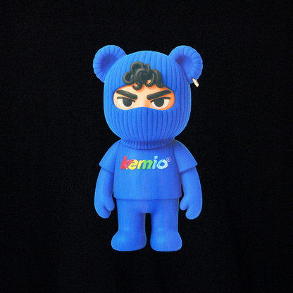 CLAY kemio LONG T-SHIRT BLACK