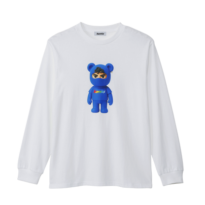 CLAY kemio LONG T-SHIRT WHITE