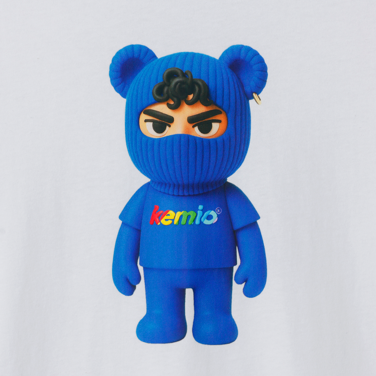 CLAY kemio LONG T-SHIRT WHITE