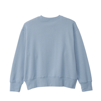 BOUQUET SWEAT BLUE GRAY